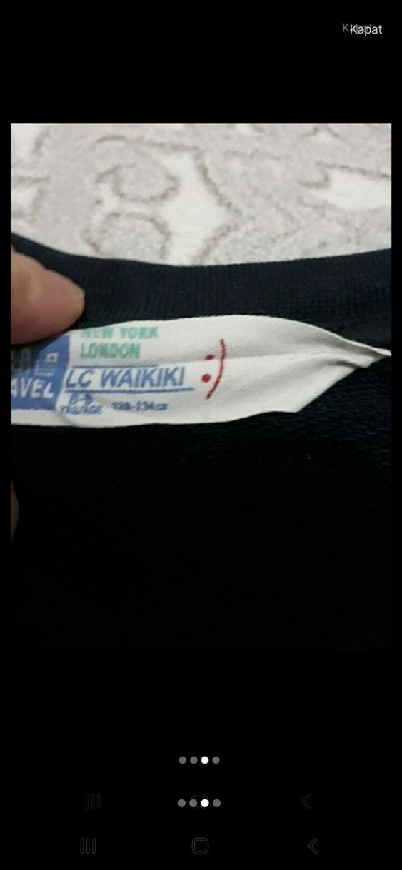 Baskılı Siyah Erkek Çocuk Sweatshirt - Görsel 3