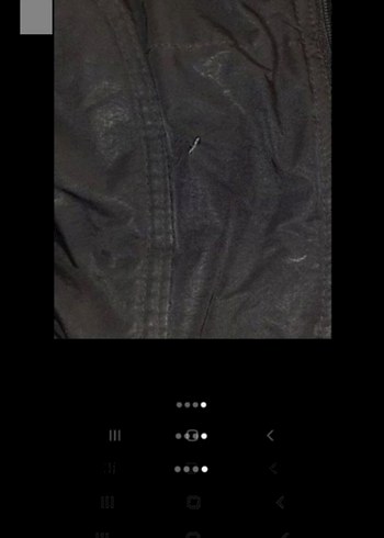 Erkek Siyah Kapüşonlu Düğmeli Mont - Görsel 4