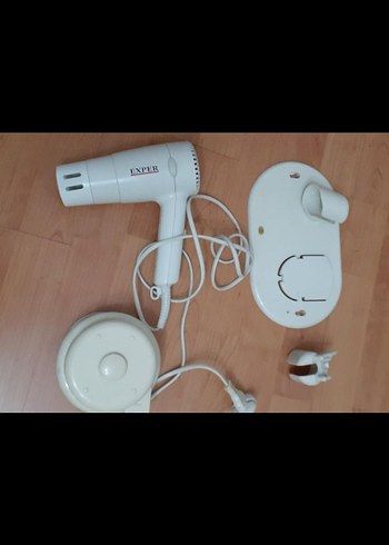 Beyaz Exter Duvar Montajlı Saç Kurutma Makinesi - Görsel 3