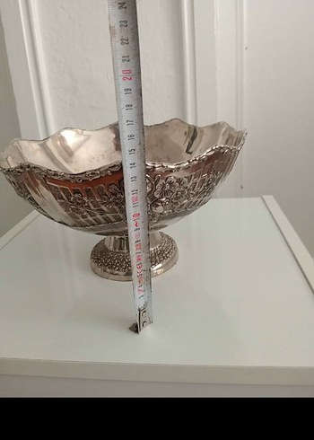 alman gümüş meyve veya şekerlik - Görsel 2