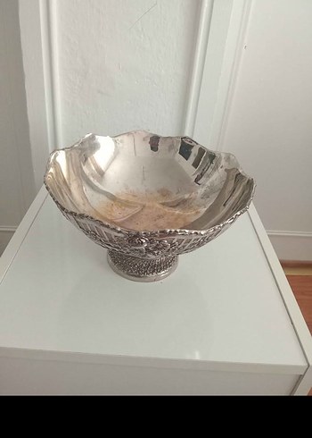 alman gümüş meyve veya şekerlik - Görsel 4