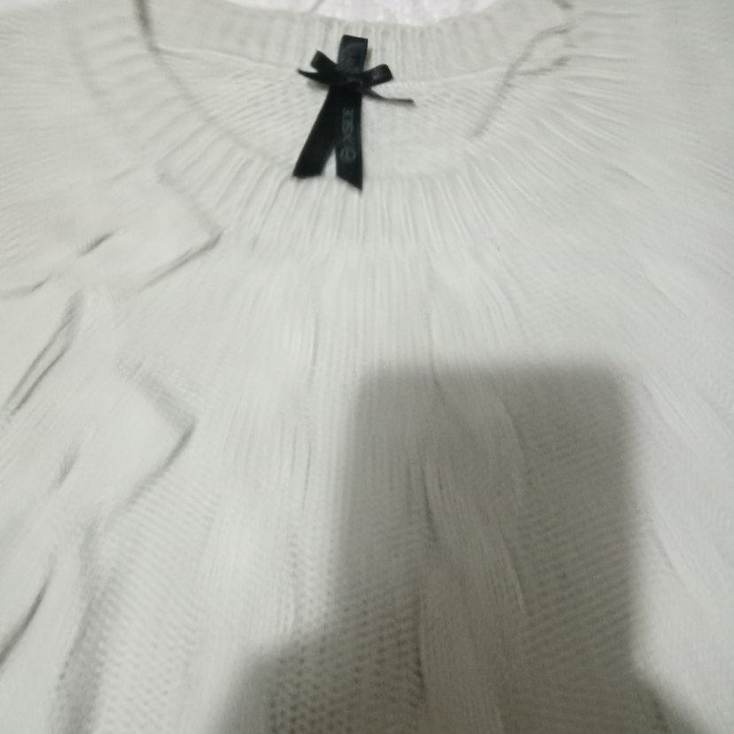 krem xside marka Örgü Kadın Triko Kazak - Görsel 3