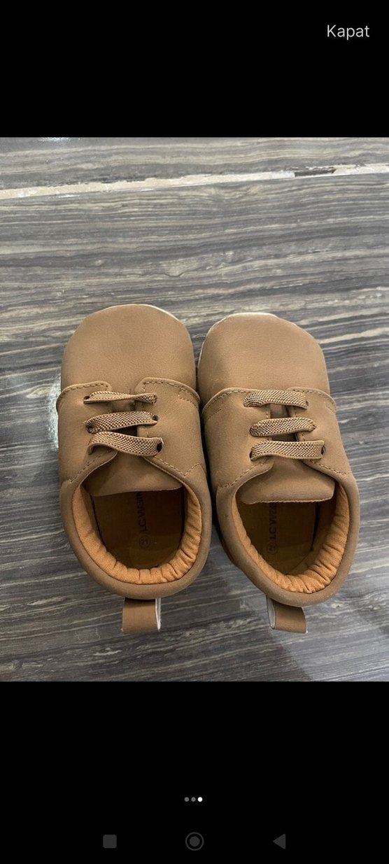 Erkek Bebek İlk Adım Ayakkabısı Kahverengi - Görsel 2