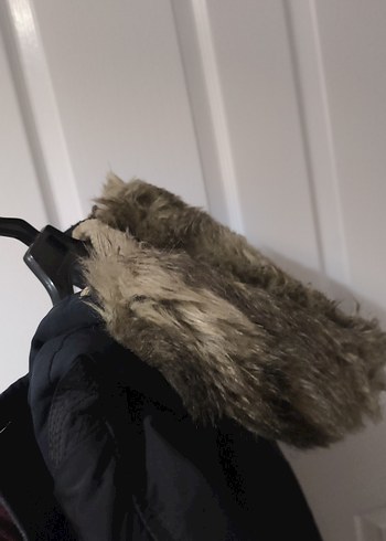 Düğmeli Siyah Erkek Çocuk Kaban - Görsel 5