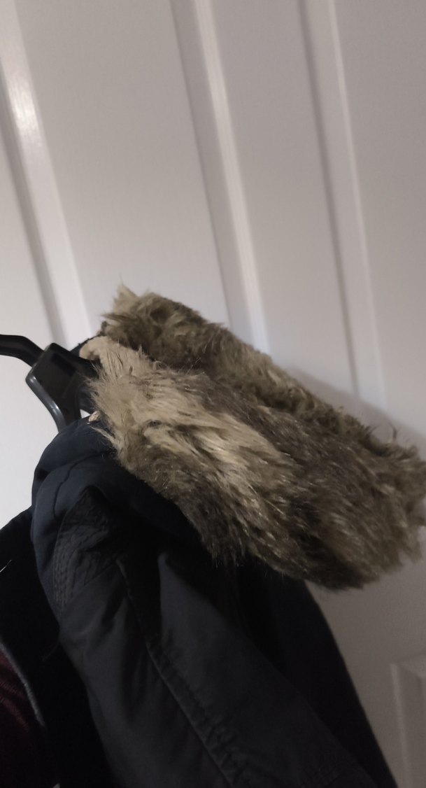 Düğmeli Siyah Erkek Çocuk Kaban - Görsel 5