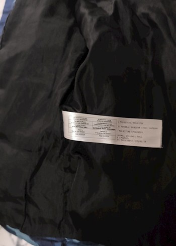 Mango Erkek Mavi Kamuflaj Yelek - Görsel 6