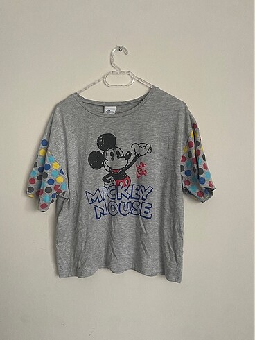 Koton mickey mouse disney koton tişört crop