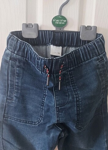 Zara beli lastikli kot pantolon 