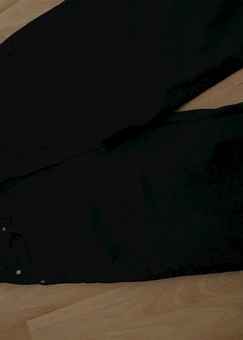 40 Beden siyah Renk Siyah Regular Fit Kadın Kot Pantolon 158 Boya Uygun