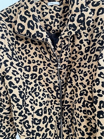 Defacto Defacto leopar crop mont