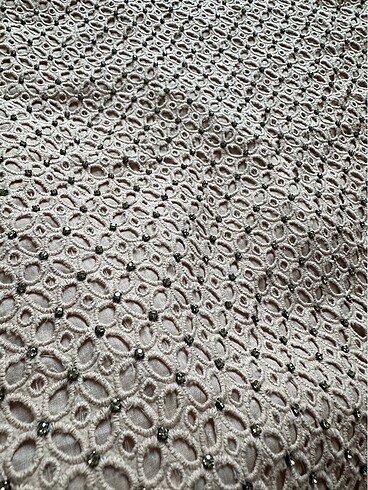 Pudra fisto taşlı ceket - Görsel 6