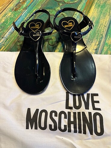 Love Moschino 39 numara Love Moschino Sandalet