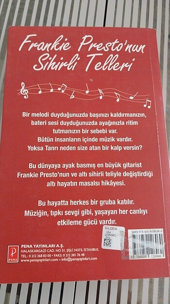  Beden Frankie Presto'nun Sihirli Telleri - Mitch Albom