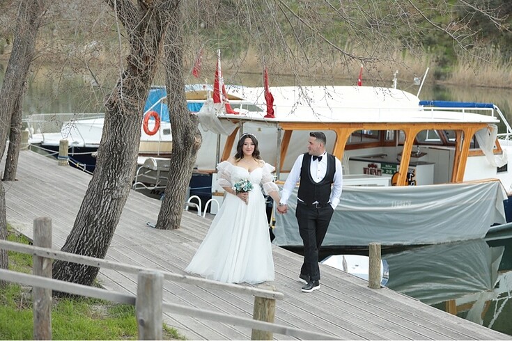 48 Beden Dış çekim-Nikah elbisesi S A T I L D I