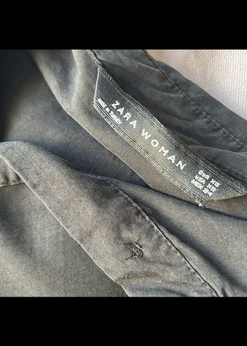 Siyah  Uzun Kollu Gömlek - Görsel 4