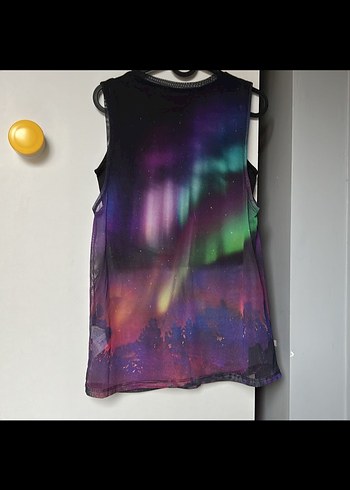 Şeffaf Baskılı Kadın Atlet - Görsel 3