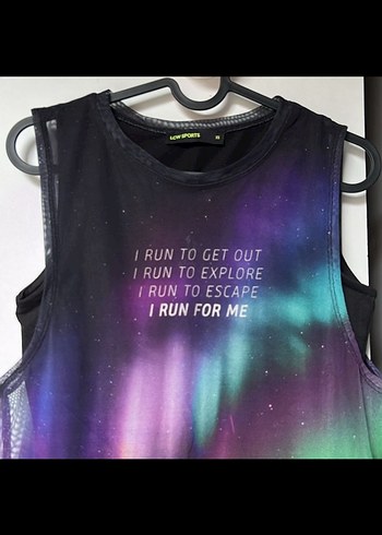 Şeffaf Baskılı Kadın Atlet - Görsel 2