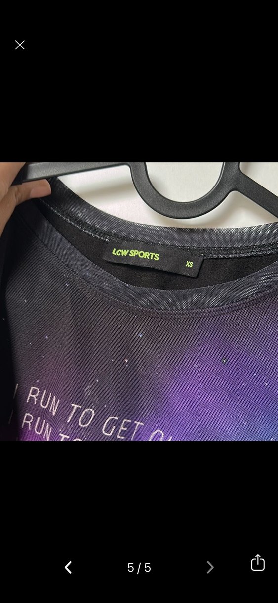 Şeffaf Baskılı Kadın Atlet - Görsel 5