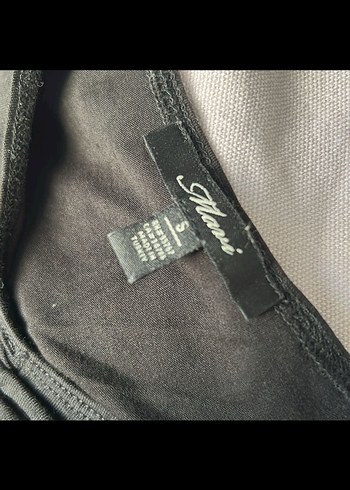 Siyah Uzun Kollu Teknolojik Kumaş Bluz - Görsel 4