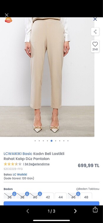 LC Waikiki LCW havuç fit