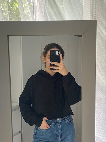 Siyah sweatshirt