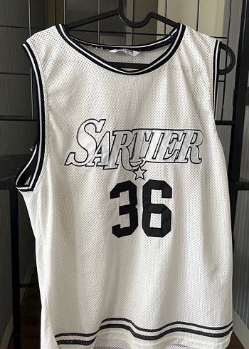 Gri Detaylı Beyaz Ebayan spor Atlet Jersey - Görsel 5