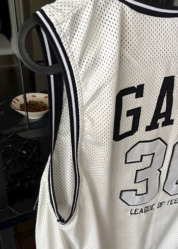 Gri Detaylı Beyaz Ebayan spor Atlet Jersey - Görsel 4