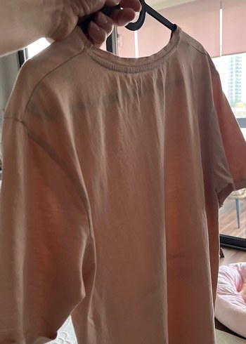 Bej Kısa Kollu Hamile Tişörtü - Görsel 3