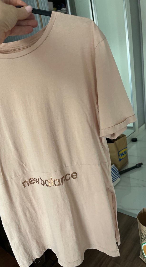 Bej Kısa Kollu Hamile Tişörtü - Görsel 4