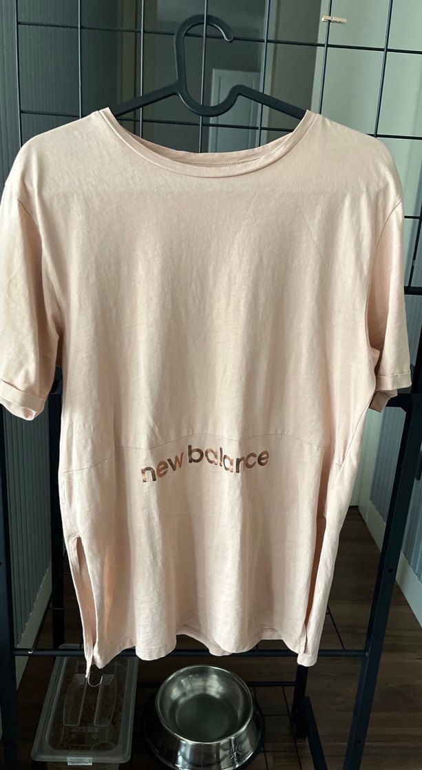 Bej Kısa Kollu Hamile Tişörtü - Görsel 2