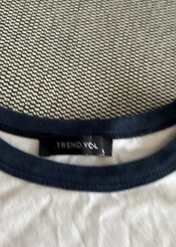 Kadın Beyaz Kısa Kollu Baskılı Tişört - Görsel 5