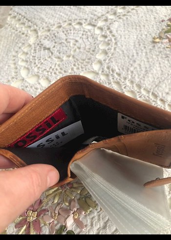 Fossil Kahverengi Deri Cüzdan - Görsel 5