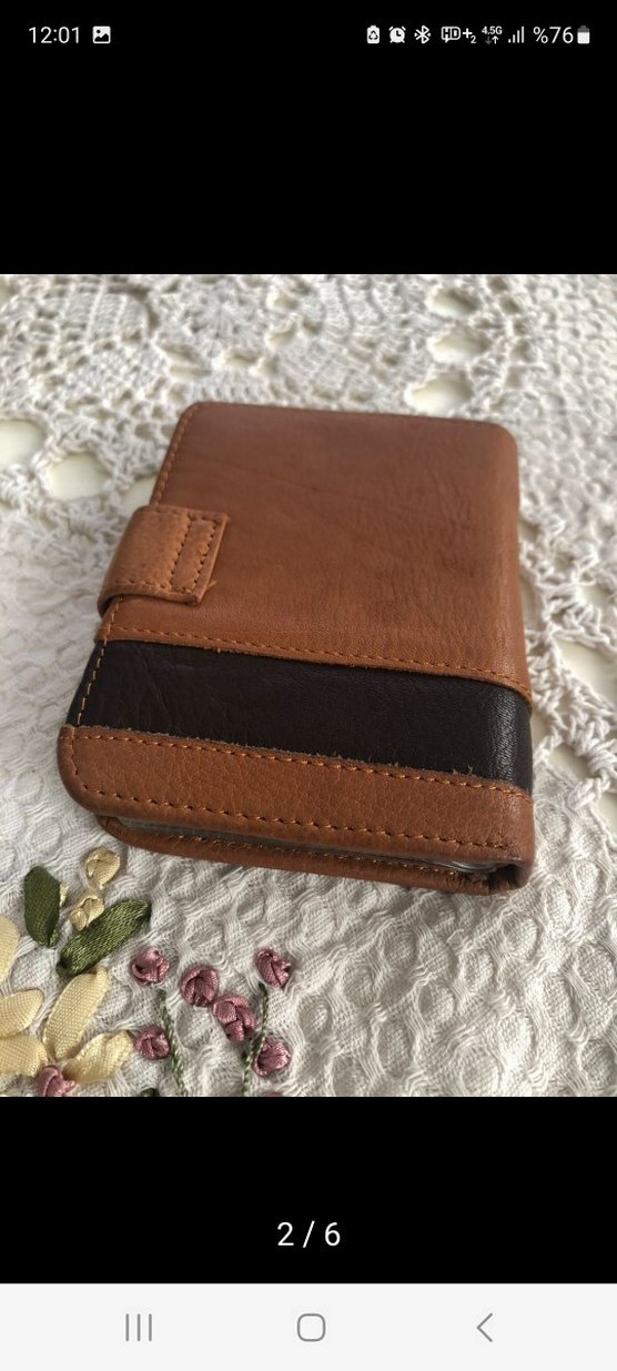 Fossil Kahverengi Deri Cüzdan - Görsel 2