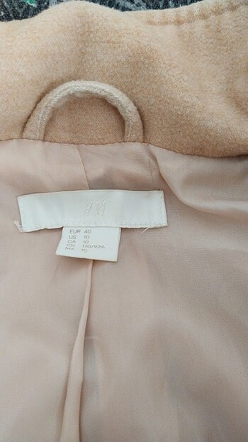H&M Kaşe kaban H&M