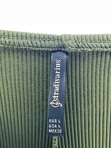 l Beden haki Renk Stradivarius Uzun Tulum %70 İndirimli.