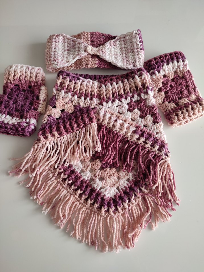 Çocuklar ve genc yetişkinler için  Boyunluk,Eldiven, Saç Bandi - Görsel 2