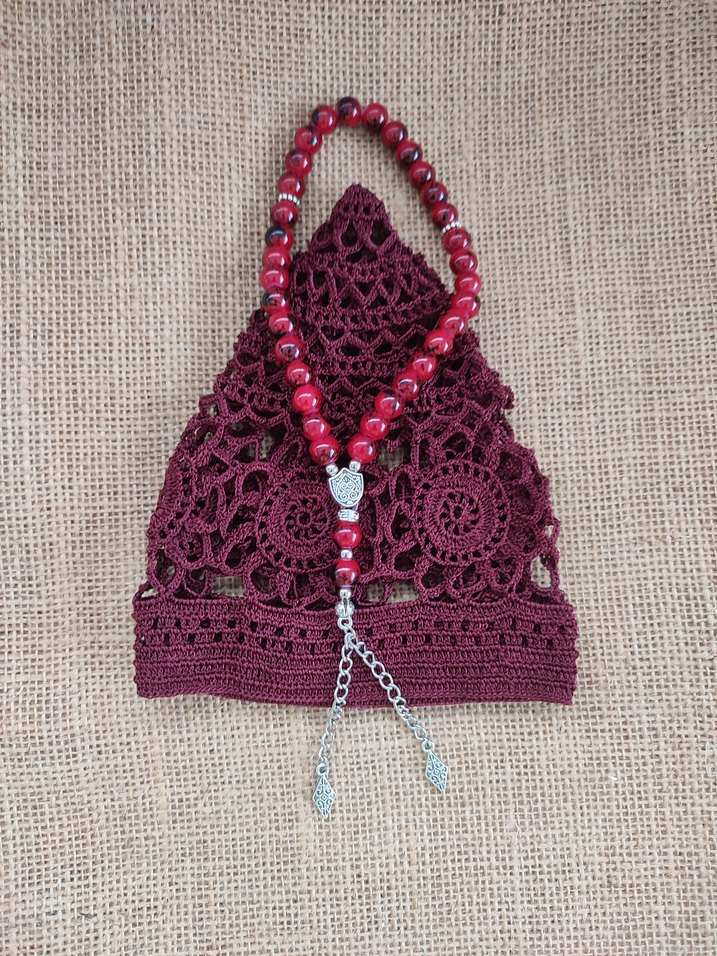 Bordo Bohem Erkek Tesbih
Namaz Takkesi - Görsel 3