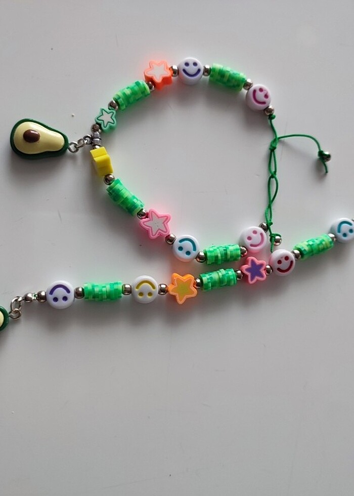 Telefon askısı,çanta charm ve bileklik  - Görsel 3