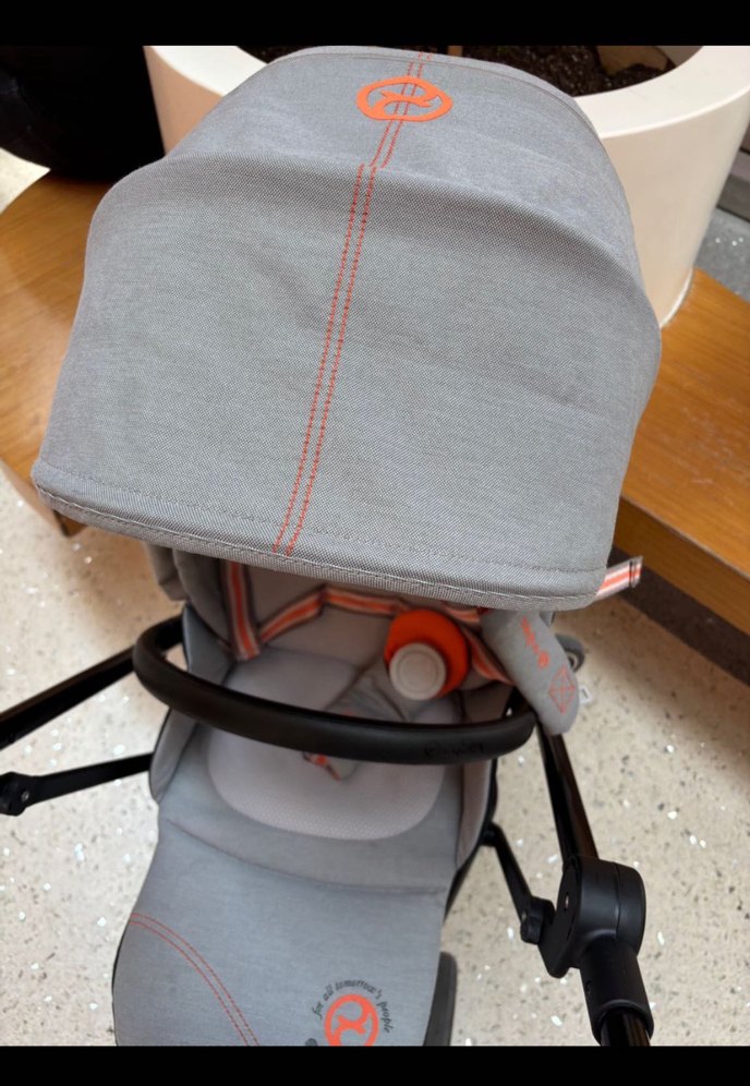Cybex Eezy twist Gri Bebek Arabası - Görsel 3