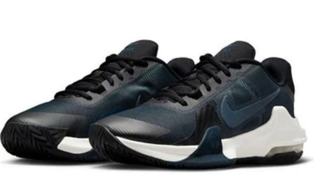 Nike Erkek Siyah Basketbol Ayakkabısı - Görsel 2