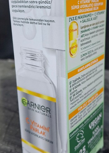 Garnier C Vitamini Parlak Serum %3.5 Niasinamid - Görsel 2