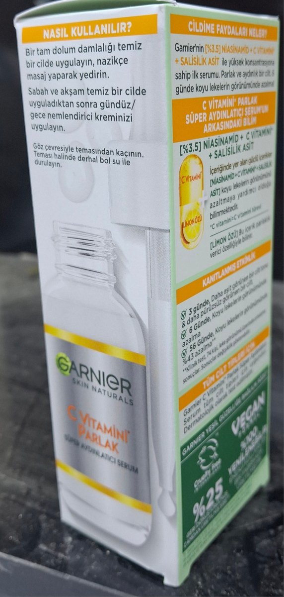 Garnier C Vitamini Parlak Serum %3.5 Niasinamid - Görsel 2