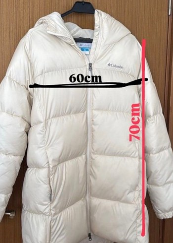 Bej Kadın Columbia Midi Kaban - Görsel 3