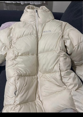 Bej Kadın Columbia Midi Kaban - Görsel 5