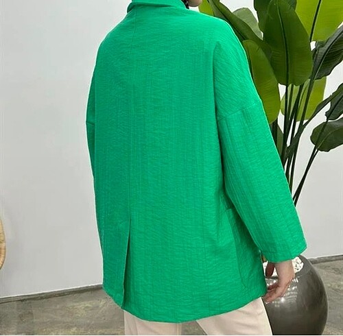 Zara Yeşil Oversize ceket