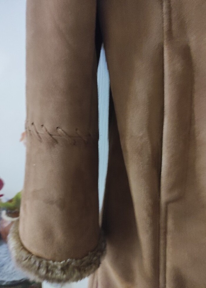 İçi kürklü manto  - Görsel 3