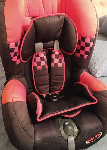 Koyu Kırmızı Çocuk Araba Koltuğu - Görsel 4
