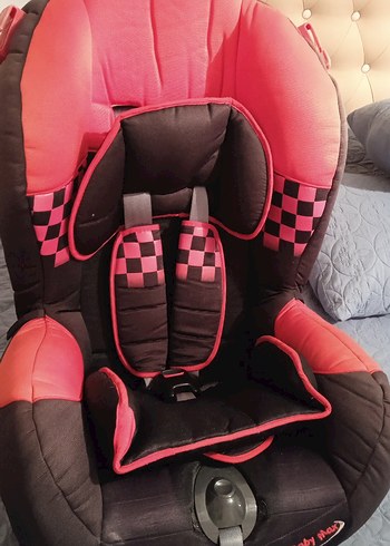 Koyu Kırmızı Çocuk Araba Koltuğu - Görsel 3
