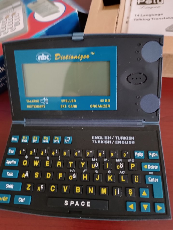 Mavi Elektronik Sözlük ve Çeviri Cihazı - Görsel 2