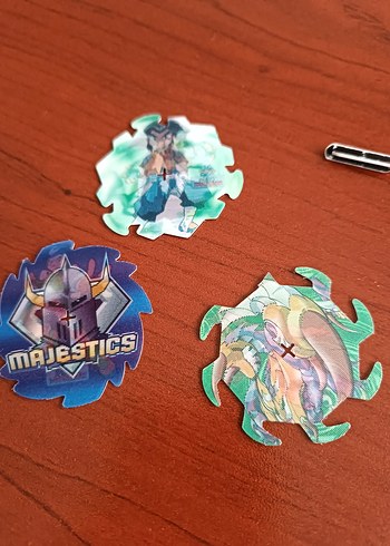 Çok Renkli Rock Punk Rozet Seti - Görsel 2